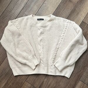 Knit Cream Sweater